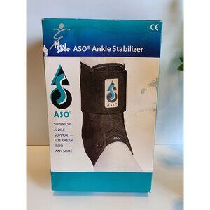 Med Spec ASO Ankle Stabilizer - Black, Size Large